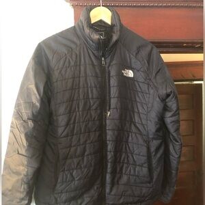 The North Face Men's Quilted Black Puffer Jacket